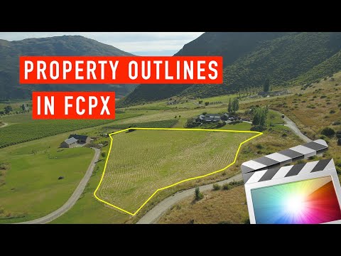 Tracking Property Outlines for Real Estate in FCPX