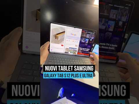 Ho visto i nuovi TABLET #Samsung