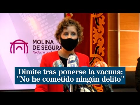 La alcaldesa de Molina de Segura dimite tras ponerse la vacuna: No he cometido ningún delito