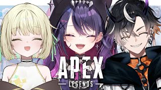 【APEX】後輩＆同期コラボだってよ！w.エニちゃ・鬼ヶ谷テン【甘音あむ / ネオポルテ】