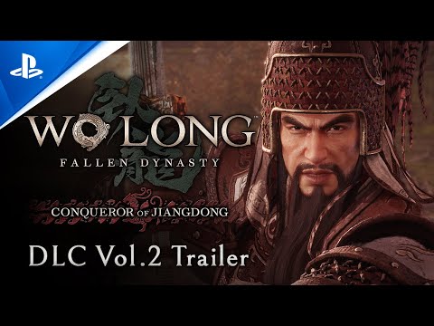 Wo Long: Fallen Dynasty - DLC 2: Conqueror of Jiangdong Trailer | PS5 & PS4 Games