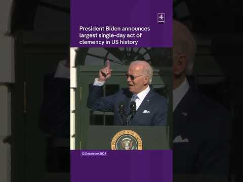 Biden grants clemency to 1,500 people