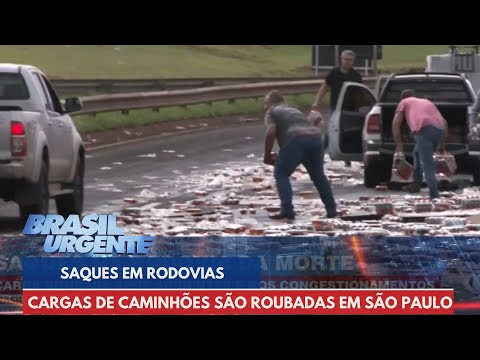 Cargas de caminhões são roubadas na Rodovia Régis Bittencourt, em São Paulo | Brasil Urgente