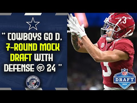 Dallas Cowboys 7 Round Mock , Defense at 24 | Cowboys Mock with Trade