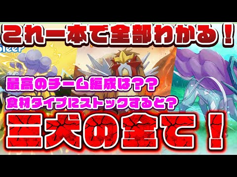 【ポケモンスリープ】三犬の全て！最強運用と厳選基準を徹底解説【無課金、微課金】