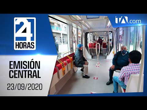 Noticias Ecuador: Noticiero 24 Horas, 23/09/2020 (Emisión Central)