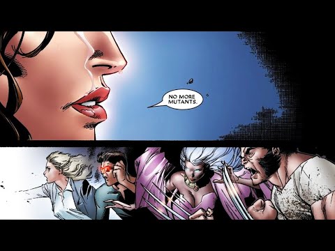 Scarlet Witch Destroys the X-Men and Avengers