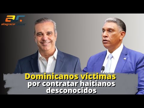 Dominicanos víctimas por contratar haitianos desconocidos, Sin Maquillaje, 3-10-2022