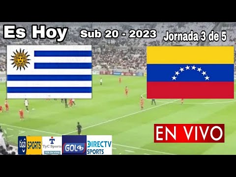 Uruguay vs. Venezuela en vivo, donde ver, a que hora juega Uruguay vs. Venezuela Sub 20 - 2023