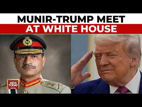 Trump Hosts Pakistan Army Chief Munir, Credits Him For India-Pakistan Ceasefire | India Today