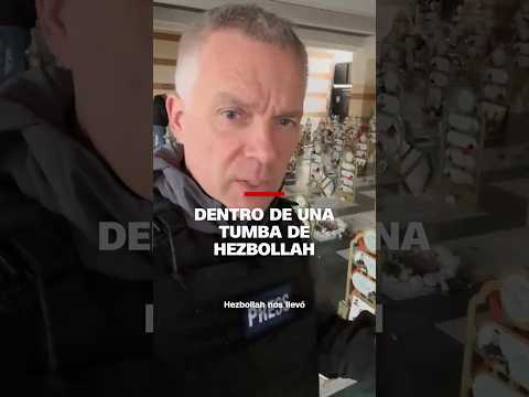 Dentro de una tumba de Hezbollah