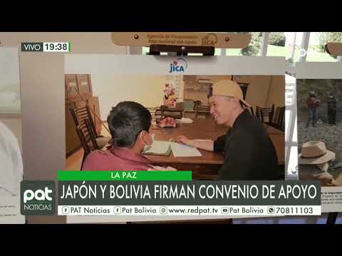 Japón y Bolivia firman convenio de apoyo