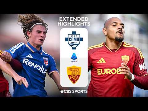 Como vs. Roma: Extended Highlights | Serie A | CBS Sports Golazo