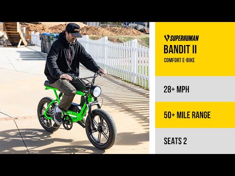 FLX Bandit II 750 Watt Electric Motorbike