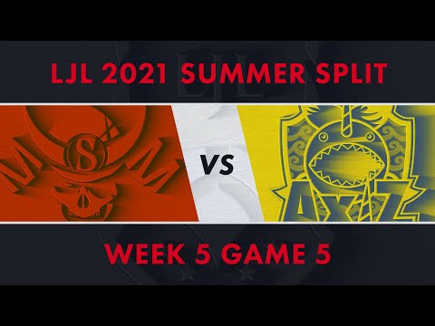 SG vs AXZ｜LJL 2021 Summer Split Week 5 Game 5