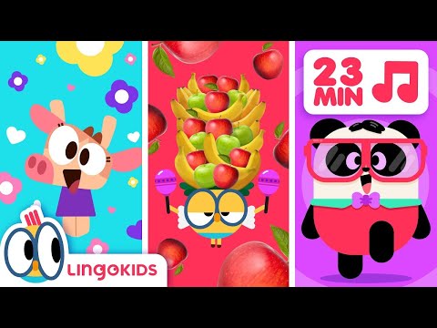 Parts of the House 🏠 Kids Vocabulary + More Kids Songs by Lingokids🎵