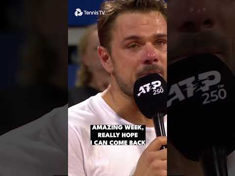 Stan Wawrinka Breaks Down In Tears 💔