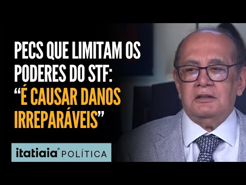 GILMAR MENDES COMENTA SOBRE AS PECS ANTI-STF QUE LIMITAM OS PODERES DA CORTE