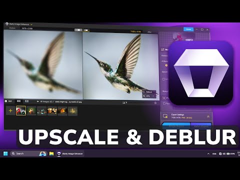 How to Upscale and Deblur Images in Windows 11 25H2