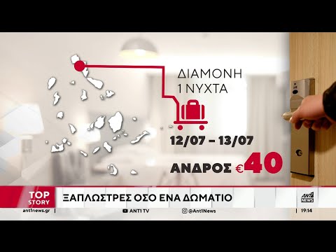Οι ξαπλώστρες κοστίζουν όσο ένα δωμάτιο