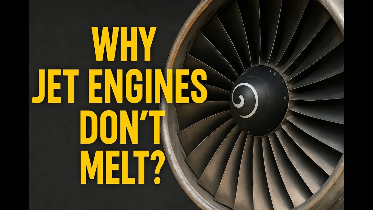 At 1,600°C, Why Don’t Jet Engines Melt? The Cool Science of Super Materials!