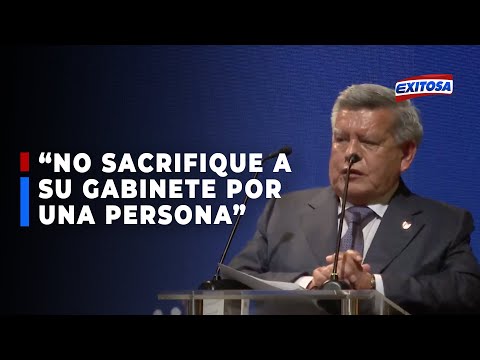 ??Acuña pidió a Castillo remover al ministro Ayala: “No sacrifique a su gabinete por una persona”