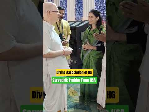 भक्ति की शक्ति USA से 🌿 | HG Sarvadrik Prabhu | ISKCON Ujjain #divineassociation