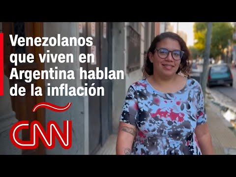 ¿Qué piensan los venezolanos que viven en Argentina sobre la alta inflación?
