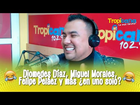 Diomedes Díaz, Miguel Morales, Felipe Peláez y más ¿en uno solo?