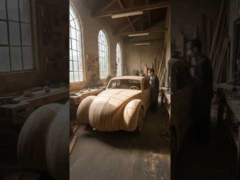 I Built a Wooden Car from Scratch and It Works! 🚗🔥🪵 (Unbelievable Build)