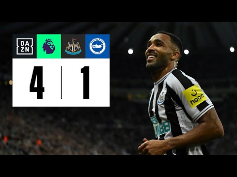 Newcastle vs Brighton (4-1) | Resumen y goles | Highlights Premier League