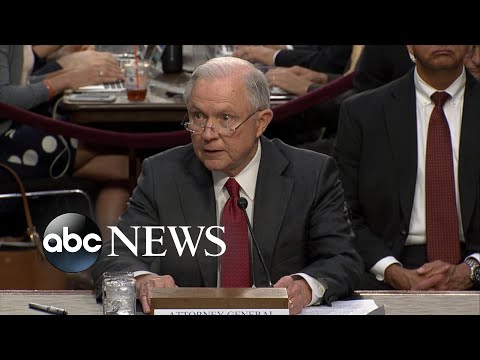 Jeff Sessions' opening remarks