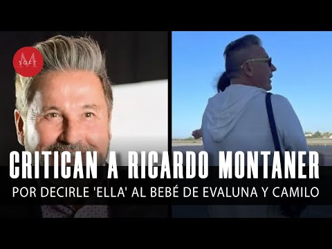 CRITICAN a Ricardo Montaner por decirle 'ella' al bebé de Evaluna y Camilo