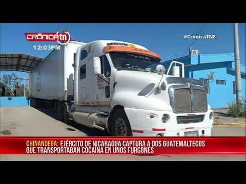 Ejército de Nicaragua incauta 130 tacos de cocaína en Chinandega