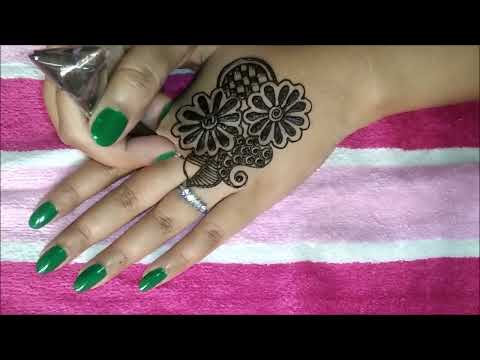 Mehndi Design for Back Hand    Easy and simple    2022
