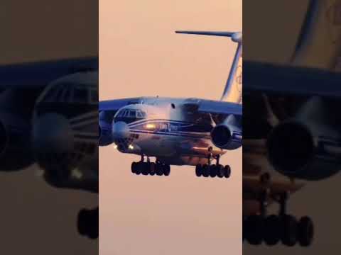 incroyable atterrissage ILIOUCHINE IL76-TD