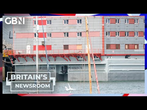 Bibby Stockholm barge leaves Falmouth and heads to Portland to house 500 asylum seekers