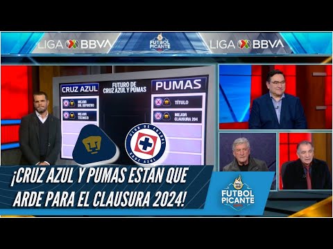 CRUZ AZUL tendrá FUTURO MÁS PROMETEDOR en 2024. PUMAS llegará más lejos en CLAUSURA | Futbol Picante