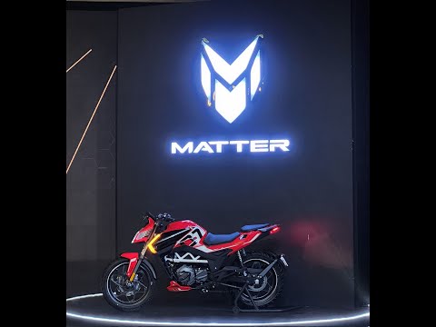 Matter electric motorcycle with gearbox unveiled: Highlights #shorts #short