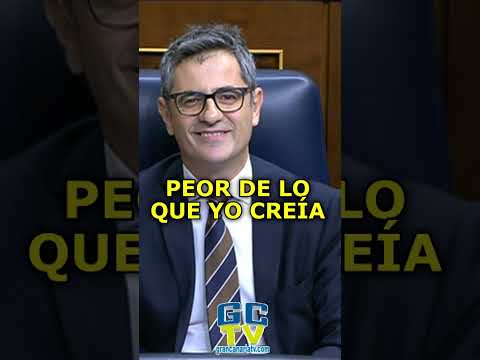 Usted está peor de lo que yo creía Cayetana Álvarez a Félix Bolaños #pp #vox #psoe #sumar #podemos