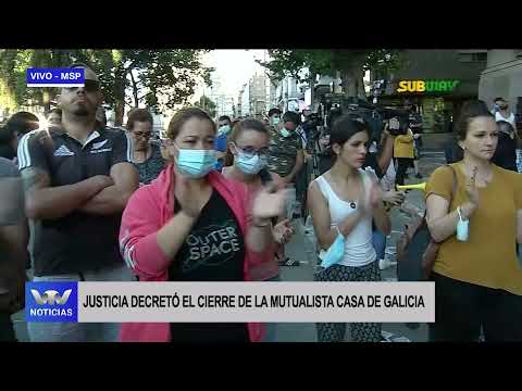 Justicia decretó el cierre de la mutualista Casa de Galicia