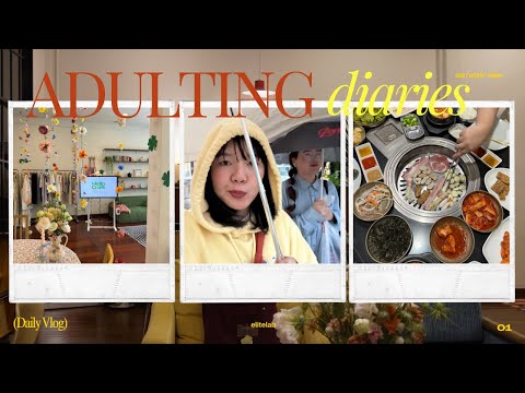 Vlog-AdultingDiaries:work