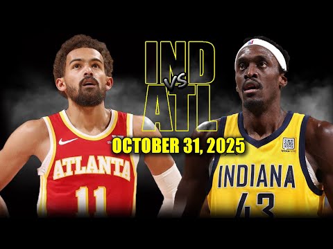 Atlanta Hawks vs Indiana Pacers Full Game Highlights - October 31, 2025 | NBA Season