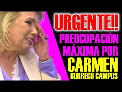 ¡URGENTE! Máxima Preocupación por la SALUD de CARMEN BORREGO tras la TRAICIÓN de su HIJO en Lecturas