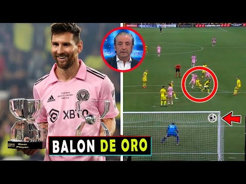 ASÍ REACCIONA PRENSA FRANCESA a TÍTULO y GOL DE MESSI INTER DE MIAMI vs NASHVILLE