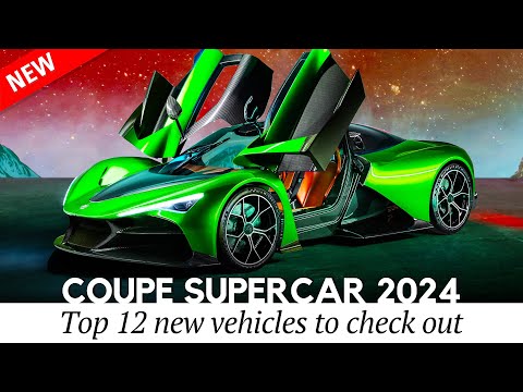 NEW Supercars Arriving in 2024: Fresh Dozen of the World's Fastest and Rarest Autos