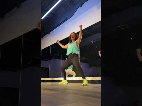 You guys said she should be ￼be an instructor, and you were absolutely right!❤️. #dancefitness