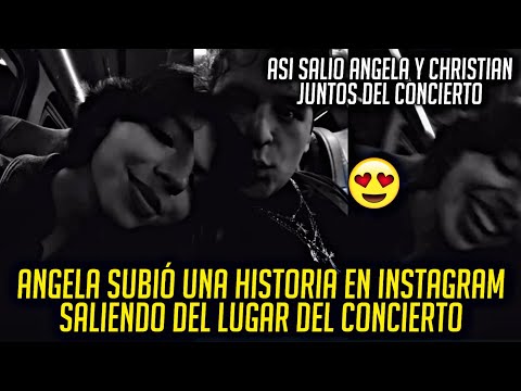 ANGELA SUBIO ESTE VÍDEO JUNTO A SU ESPOSO CHRISTIAN SALIENDO DEL CONCIERTO DE HOY EN SAN JOSE