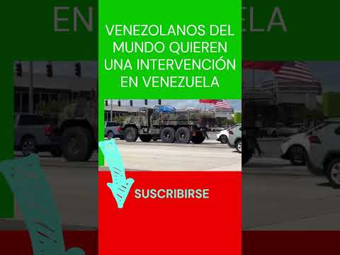 #PIDE LA #INTERVENCIÓN EN #VENEZUELA #VENEZOLANOS EN EL #MUNDO #shorts #short #trending