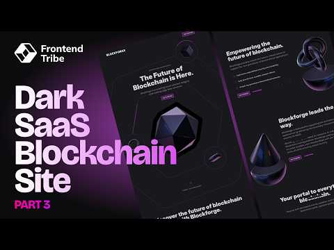 Build and Deploy an Epic Dark-Mode Blockchain Site | Astro.js, TailwindCSS, Framer Motion | Part 3